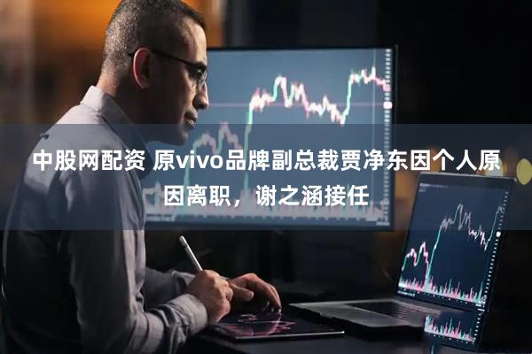 中股网配资 原vivo品牌副总裁贾净东因个人原因离职，谢之涵接任